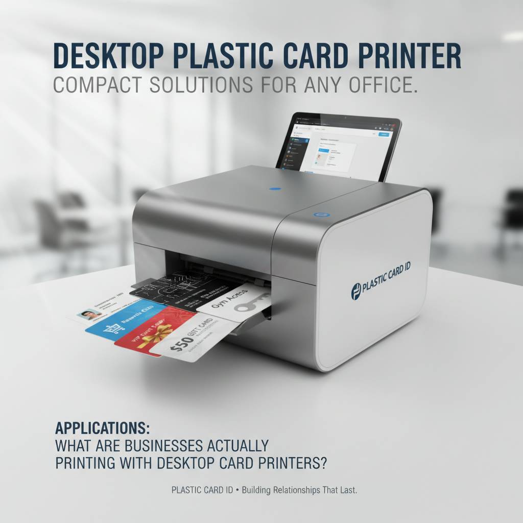 Applications: What Are Businesses Actually Printing with Desktop Card Printers?