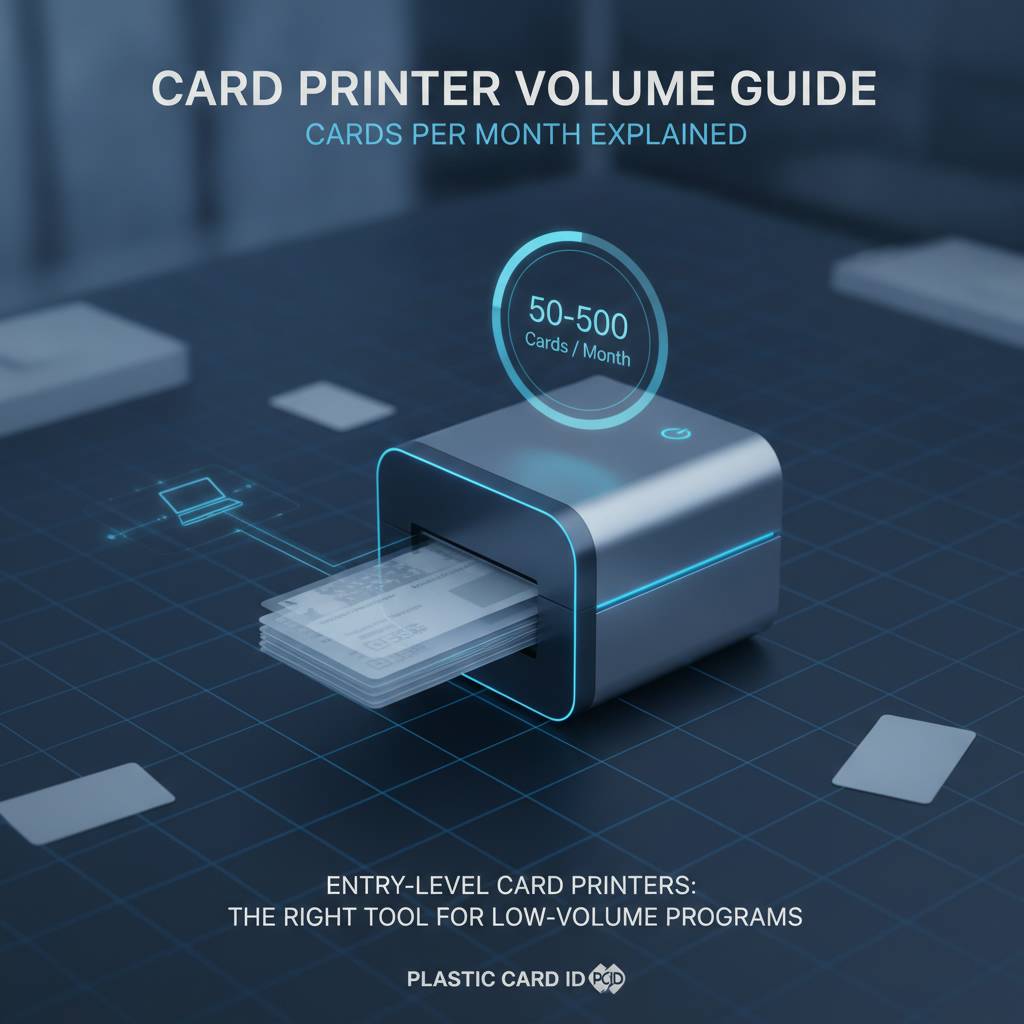 Entry-Level Card Printers: The Right Tool for Low-Volume Programs