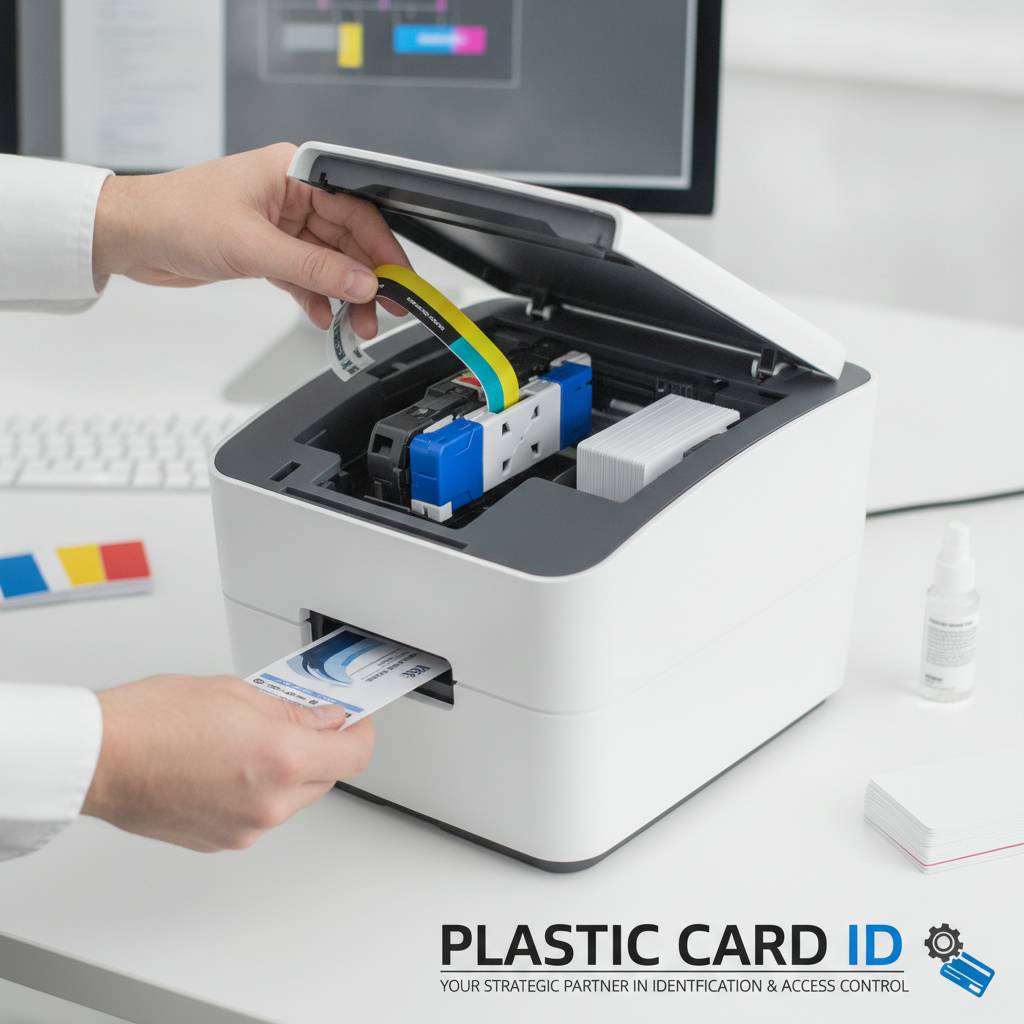 How to Replace a Card Printer Ribbon - A Complete Guide from Plastic Card ID