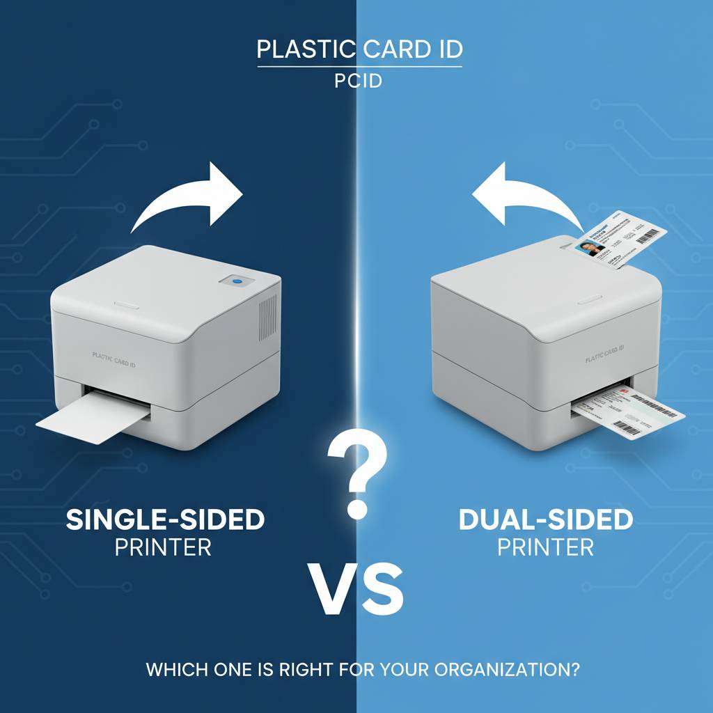 Single-Sided vs Dual-Sided Card Printer: Which One Does Your Organization Actually Need?